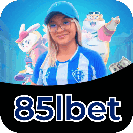 Interface do aplicativo 85lbet mostrando jogos disponíveis no iOS e Android